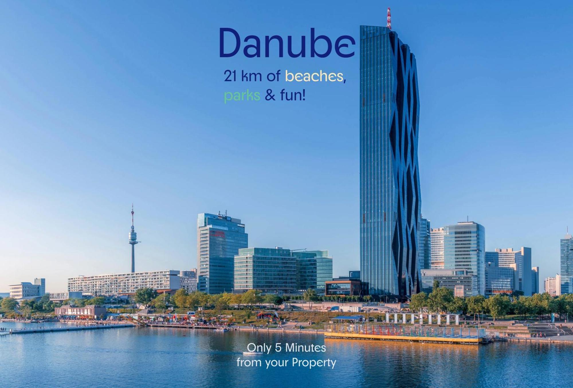 Welcoming 2br Apt. Near Danube & Millenium Tower * Wien